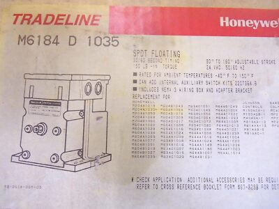 HONEYWELL M6184D-1035 24V 150# ADJ T/S MOD MOTOR HONEYWELL M6184D-1035 24V 150# ADJ T/S MOD MOTOR