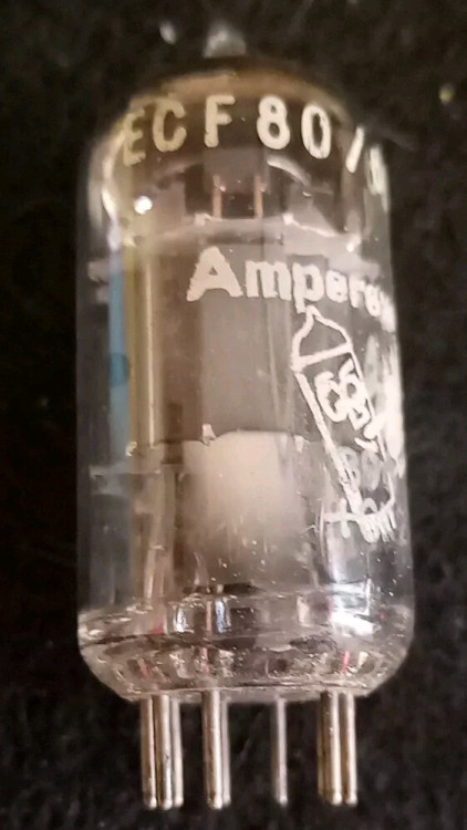 AMPEREX 6BL8 TUBE VACUUM 9PIN