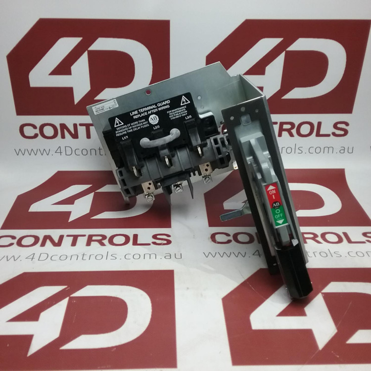 ALLEN BRADLEY 1494F-N30 FIXED-DEPTH FLANGE-MOUNTED DISCONNECT SWITCH, NON-FUSIBLE DISCONNECT, 30A