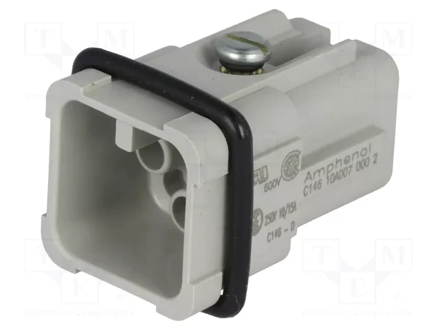 AMPHENOL C14610A0070002 INSERT POWER CONNECTOR 7PIN