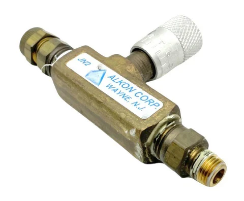 ALKON 0009J01031 VALVE IN-LIN NEEDLE BRASS BODY 1/4INCH ALKON 0009J01031 VALVE IN-LIN NEEDLE BRASS BODY 1/4INCH