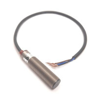 ALLEN BRADLEY 872C-DH3CP12-E2 INDUCTIVE PROXIMITY SENSORS, WORLDPROX, SHORT BARREL, DC, 3-WIRE, 13 MM DIA, SHIELDED, LENGTH 34.8 MM, SENSING RANGE 3 MM, 10 - 30 VDC, PNP, NC, CABLE 2 M