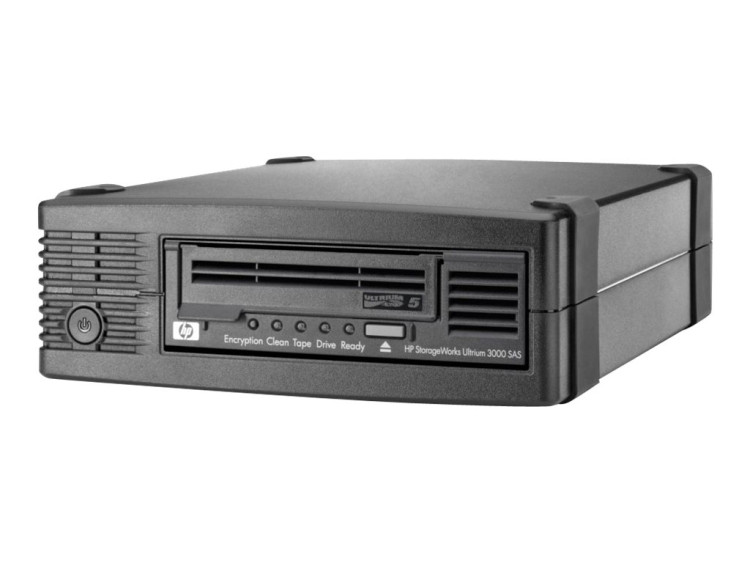 HP Ultrium 3000 SAS Tape Drive, Ext. (Ultr.1,5/3TB; incl. HP Data Prot. Expr. SSE; 1data ctr, ext SAS cbl SFF8088/SFF8088; OBDR) HP Ultrium 3000 SAS Tape Drive, Ext. (Ultr.1,5/3TB; incl. HP Data Prot. Expr. SSE; 1data ctr, ext SAS cbl SFF8088/SFF8088; OBDR)
