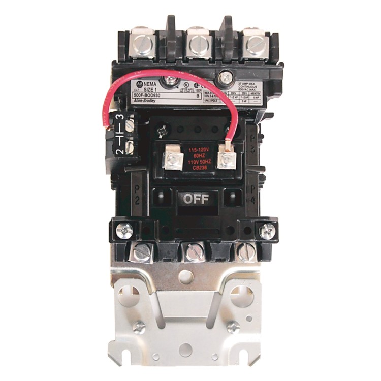 ALLEN BRADLEY 500-BOB-930 CONTACTOR 27AMP 460/480VAC OPEN TYPE SIZE1 3POLE ALLEN BRADLEY 500-BOB-930 CONTACTOR 27AMP 460/480VAC OPEN TYPE SIZE1 3POLE
