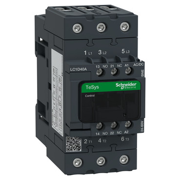 CONTACTOR, SCREW TERMINALS, 18.5KW/400V, COIL 2 TERMINALS, COIL TERMINALS AT LINE SIDE, CONTROL VOLTAGE 440V 50/60HZ, NO AUXILIARY CONTACT CONTACTOR, SCREW TERMINALS, 18.5KW/400V, COIL 2 TERMINALS, COIL TERMINALS AT LINE SIDE, CONTROL VOLTAGE 440V 50/60HZ, NO AUXILIARY CONTACT