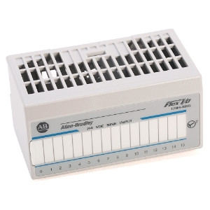 ALLEN BRADLEY 1794-IB16D FLEX I/O 24V DC SINK DIAGNOSTIC MODULE, 16 POINT