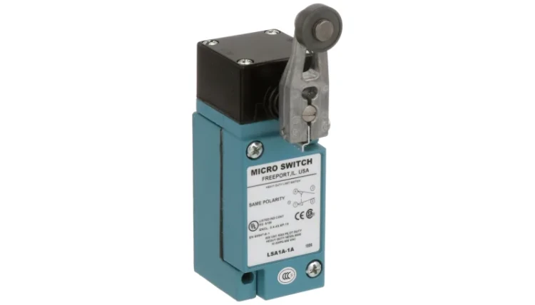 MICROSWITCH LSA1A LIMIT SWITCH; ACTUATOR STYLE:SIDE ROTARY; OPERATING FORCE MAX:0.45N; SWITCH OPERATION:(ON); CONTACT VOLTAGE AC MAX:600V; CONTACT VOLTAGE DC MAX:250V; MICROSWITCH LSA1A LIMIT SWITCH; ACTUATOR STYLE:SIDE ROTARY; OPERATING FORCE MAX:0.45N; SWITCH OPERATION:(ON); CONTACT VOLTAGE AC MAX:600V; CONTACT VOLTAGE DC MAX:250V;