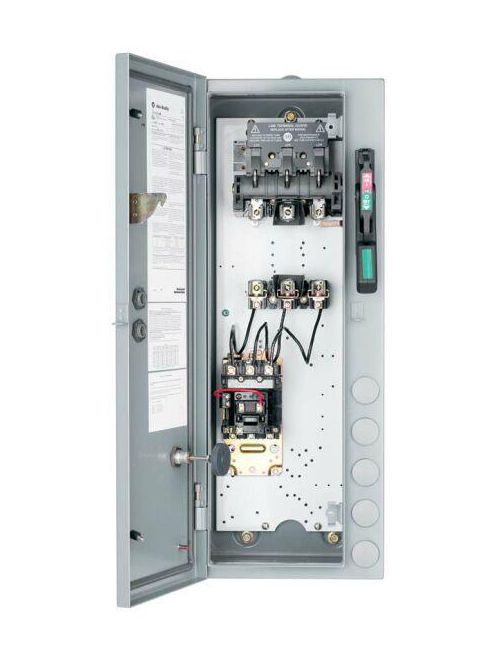 ALLEN BRADLEY 512-EACD-26R NEMA COMBINATION STARTER, DISCONNECT TYPE, NEMA 4, 600/110/120 VAC - 50/60HZ (CD), TYPE 1 - ENCLOSURE CODE A ALLEN BRADLEY 512-EACD-26R NEMA COMBINATION STARTER, DISCONNECT TYPE, NEMA 4, 600/110/120 VAC - 50/60HZ (CD), TYPE 1 - ENCLOSURE CODE A