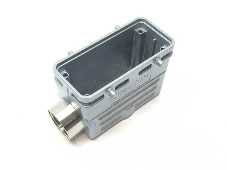 AMPHENOL C146-10G016-500-1 SIDE ENTRY HOOD, ALUMINIUM ALLOY; ACCESSORY TYPE:SIDE ENTRY HOOD; FOR USE WITH:C146 RECTANGULAR CONNECTORS; CABLE EXIT ANGLE:90 ; CONNECTOR BODY MATER AMPHENOL C146-10G016-500-1 SIDE ENTRY HOOD, ALUMINIUM ALLOY; ACCESSORY TYPE:SIDE ENTRY HOOD; FOR USE WITH:C146 RECTANGULAR CONNECTORS; CABLE EXIT ANGLE:90 ; CONNECTOR BODY MATER