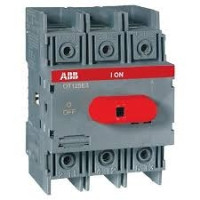 ABB OT125E3 DISCONNECT SWITCH 16-100AMP 3POLE 600V