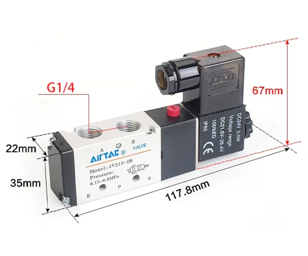 AIRTAC 4V21008 VALVE
