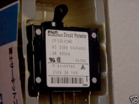 CIRCUIT PROTECTOR 2AMP 2POLE 250VAC 50/60HZ