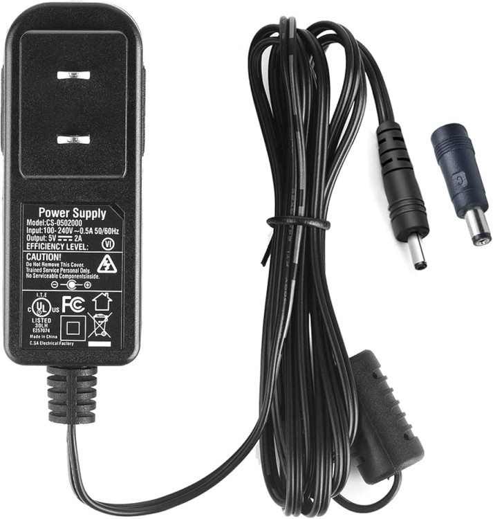EXTERNAL PLUG-IN POWER SUPPLY; POWER SUPPLY TYPE:PLUG IN EXTERNAL; OUTPUT TYPE:FIXED; NO. OF OUTPUTS:3; OUTPUT VOLTAGE:5V; OUTPUT CURRENT:2A; OUTPUT V EXTERNAL PLUG-IN POWER SUPPLY; POWER SUPPLY TYPE:PLUG IN EXTERNAL; OUTPUT TYPE:FIXED; NO. OF OUTPUTS:3; OUTPUT VOLTAGE:5V; OUTPUT CURRENT:2A; OUTPUT V