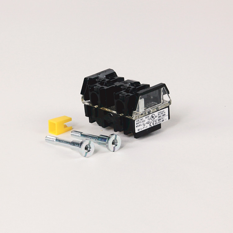 ALLEN BRADLEY 800TC-XA1 CONTACT BLOCK, SHALLOW BLOCK, 1 N.C. (LATE BREAK) - 1 N.O. ALLEN BRADLEY 800TC-XA1 CONTACT BLOCK, SHALLOW BLOCK, 1 N.C. (LATE BREAK) - 1 N.O.