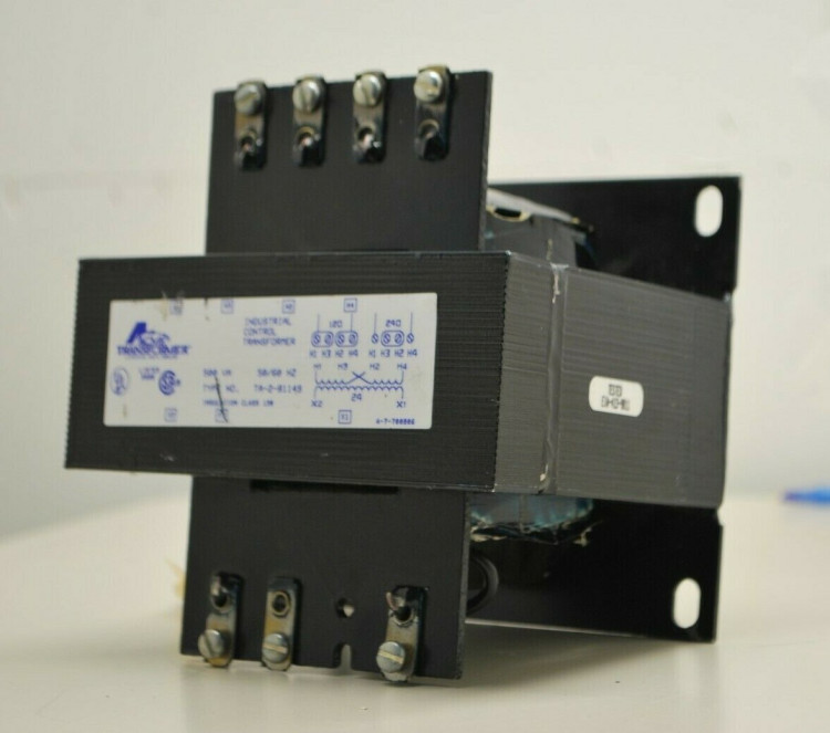 ACME ELECTRIC TA-2-81149 TRANSFORMER 500VA 120/240VPRIM 24VSECONDARY