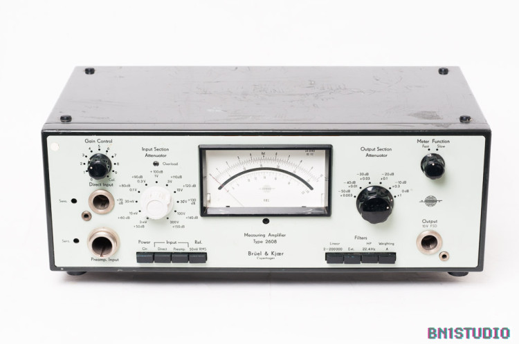 BRUEL & KJAER MEASURING AMPLIFIER BRUEL & KJAER MEASURING AMPLIFIER