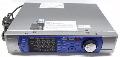 PANASONIC SECURITY CAMERA HARD DISK RECORDER 500GB 16CH PANASONIC SECURITY CAMERA HARD DISK RECORDER 500GB 16CH