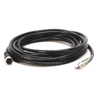 ALLEN BRADLEY 889D-F8AB-30 DC MICRO (M12), FEMALE, STRAIGHT, 8-PIN, PVC CABLE, BLACK, UNSHIELDED, IEC COLOR CODED, NO CONNECTOR, 30 METER (98.4 FEET)