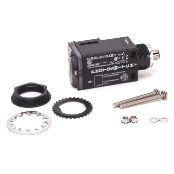 ALLEN BRADLEY 42GRL-9042-QD PHOTOSWITCH PHOTOELECTRIC SENSOR, DIAGNOSTIC, TRANSMITTED BEAM, 152M (500FT), 10-264V AC/DC (TRANSMITTED BEAM LIGHT SOURCE), MINI QUICK-DISCONNECT ALLEN BRADLEY 42GRL-9042-QD PHOTOSWITCH PHOTOELECTRIC SENSOR, DIAGNOSTIC, TRANSMITTED BEAM, 152M (500FT), 10-264V AC/DC (TRANSMITTED BEAM LIGHT SOURCE), MINI QUICK-DISCONNECT