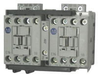 ALLEN BRADLEY 104-C16DJ22 MCS-C REVERSING CONTACTOR, IEC,16A, 24V DC (W/INTEGRATED DIODE)