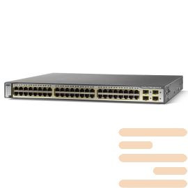 Catalyst 3750 48 10/100/1000T PoE + 4 SFP + IPS Image