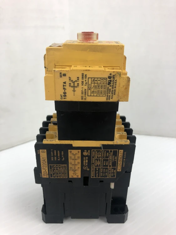 ALLEN BRADLEY 700-FX220A1 RELAY 660VAC 10AMP ALLEN BRADLEY 700-FX220A1 RELAY 660VAC 10AMP