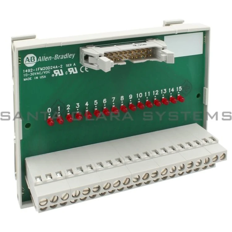 ALLEN BRADLEY 1492-IFM20D24A-2 DIGITAL IFM, 20-POINT IFM WITH 24 V AC/DC LEDS AND EXTRA TERMINALS FOR INPUTS
