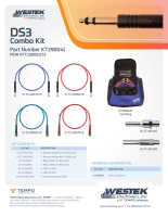 DS1/DS3 Cabling Test Kit,Inc TestCard,RemoteRec,Cables,310MA