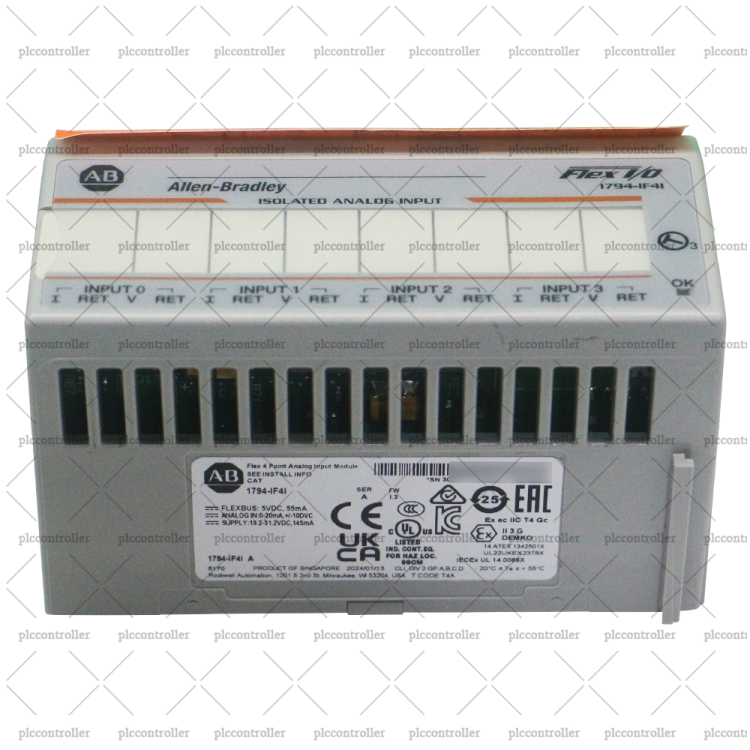 ALLEN BRADLEY 1794-IF41 INPUT MODULE ANALOG 16BIT ALLEN BRADLEY 1794-IF41 INPUT MODULE ANALOG 16BIT