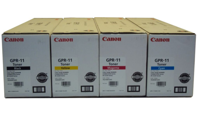 CANON GPR-11 TONER SET CMK ImageRunner 3200 3220 OEM GENUINE CANON GPR-11 TONER SET CMK ImageRunner 3200 3220 OEM GENUINE