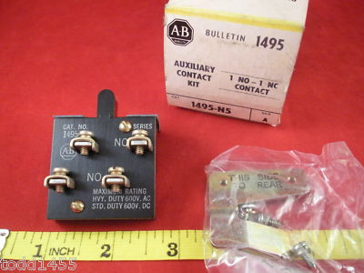 ALLEN BRADLEY 1495-N14 KIT,AUXILIARY CONTACT FOR CIRCUIT BREAKER