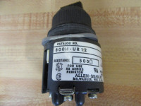 ALLEN BRADLEY 800H-UR12 30.5MM TYPE 4/4X POTENTIOMETER UNIT, 500 OHMS RESISTIVE ELEMENT
