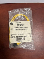 ALLEN BRADLEY 879PZ-F3ABDM4-0M3 QD Y-CABLE, 2X STR PICO FEMALE, 3-PIN TO DC MICRO MALE, 4-PIN, 1FT