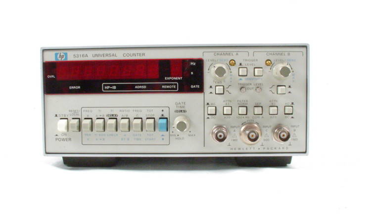 AGILENT 5316A FREQUENCY COUNTER DC 100MHZ AGILENT 5316A FREQUENCY COUNTER DC 100MHZ