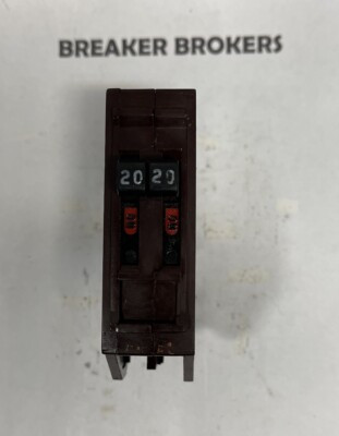 CIRCUIT BREAKER 20AMP 1POLE TWIN 120/240VAC