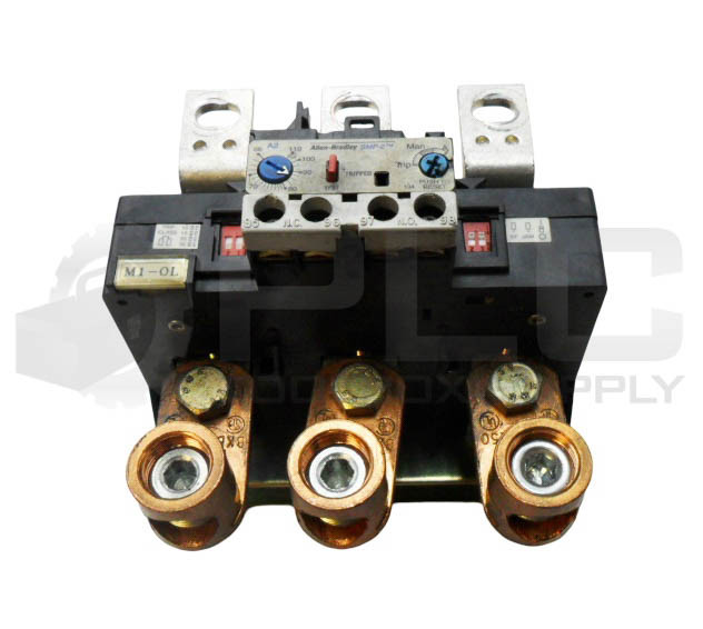 ALLEN BRADLEY 193-B1L4 OVERLOAD RELAY 66-110AMP 600VAC ALLEN BRADLEY 193-B1L4 OVERLOAD RELAY 66-110AMP 600VAC