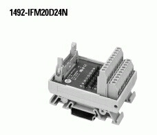 ALLEN BRADLEY 1492-IFM20D24N 20-POINT DIGITAL IFM, 24V AC/DC LED INDICATORS, NARROW STANDARD