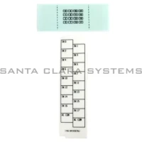 ALLEN BRADLEY 1746-RL43 REPLACEMENT OCTAL LABEL KIT FOR CTLG # 1746-IM16