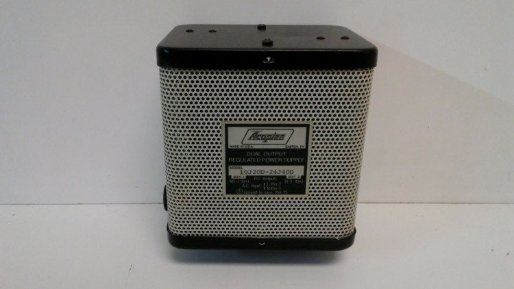 ACOPIAN 24J20D POWER SUPPLY DUAL OUTPUT 11PIN