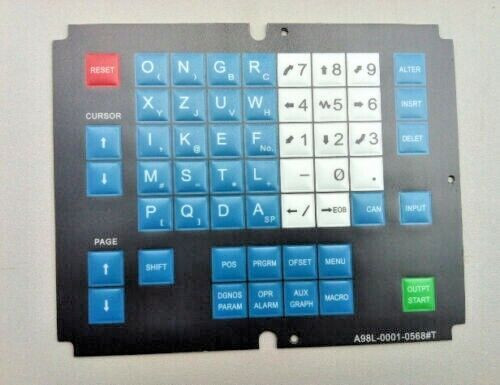 GENERAL ELECTRIC A98L-0001-0568T KEYPAD MEMBRANE SHEET GENERAL ELECTRIC A98L-0001-0568T KEYPAD MEMBRANE SHEET