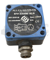 ALLEN BRADLEY 871F-A50N80-N3-B PROXIMITY SWITCH 20-253VAC 5-500MA