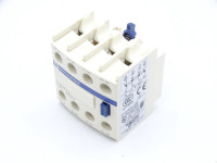 GROUPE SCHNEIDER LA1-DN22 AUXILIARY CONTACT 6AMP 500VAC 2NO/2NC FRONT MOUNT
