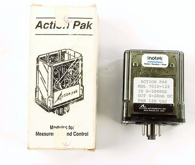 ACTION INSTRUMENTS MDL-7010-1849N SIGNAL CONDITIONER 120VAC ACTION INSTRUMENTS MDL-7010-1849N SIGNAL CONDITIONER 120VAC