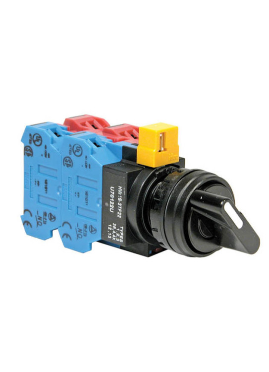IDEC HW1S-2TF10 SELECTOR SWITCH 2POS MAINTAINED IDEC HW1S-2TF10 SELECTOR SWITCH 2POS MAINTAINED