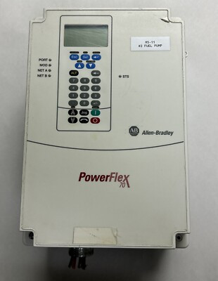 ALLEN BRADLEY 20AD022C3AYNANNN PF70, AC DRIVE, 480 VAC, 3 PH ALLEN BRADLEY 20AD022C3AYNANNN PF70, AC DRIVE, 480 VAC, 3 PH