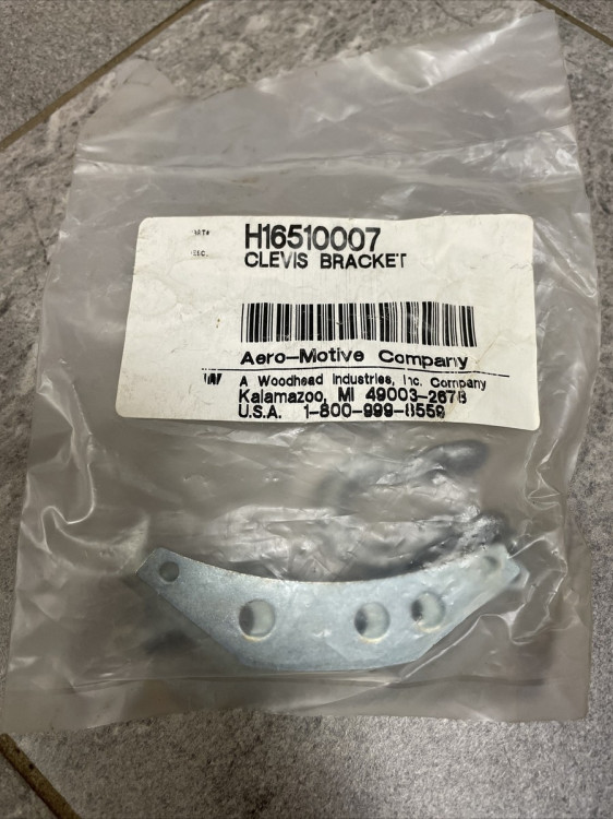 AERO MOTIVE H16510007 KIT BRACKET HANGER CLEVIS 10F/15F/22F SERIES