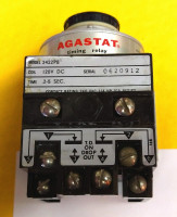 AGASTAT 2422PBM TIMING RELAY OFF-DELAY DPDT 120VDC 0.2-5SECOND
