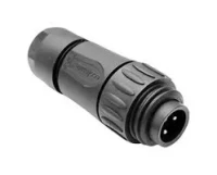AMPHENOL C016-20H003-110-12 CIRCULAR CONNECTOR, PLUG, 3POS, CABLE; CONNECTOR TYPE:CIRCULAR INDUSTRIAL; SERIES:ECOMATE; CONNECTOR BODY MATERIAL:NYLON 6-6; GENDER:PLUG; CONTACT GEN