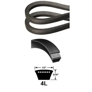 BROWNING V-BELT 58INCH X 1/2INCH FRACTIONAL HP BROWNING V-BELT 58INCH X 1/2INCH FRACTIONAL HP