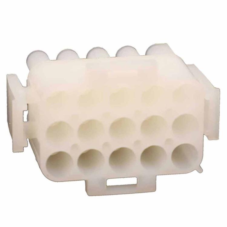 PLUG & SOCKET HOUSING, PLUG, NYLON; SERIES:UNIVERSAL MATE-N-LOK; NO. OF POSITIONS:15; PITCH SPACING:6.35MM; FOR USE WITH:UNIVERSAL MATE-N-LOK CONNECTO PLUG & SOCKET HOUSING, PLUG, NYLON; SERIES:UNIVERSAL MATE-N-LOK; NO. OF POSITIONS:15; PITCH SPACING:6.35MM; FOR USE WITH:UNIVERSAL MATE-N-LOK CONNECTO
